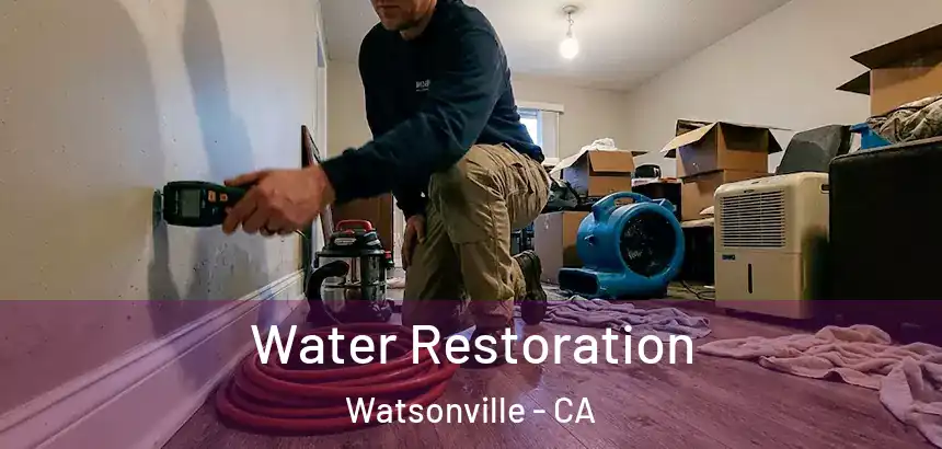 Water Restoration Watsonville - CA